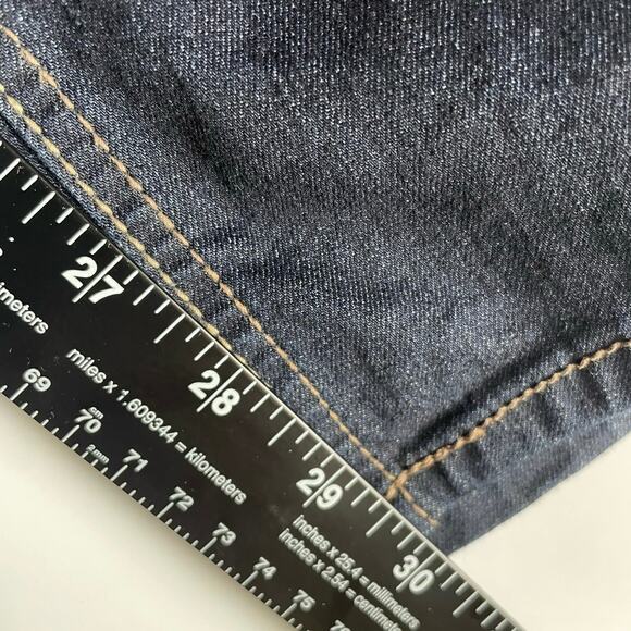 Jordache Skinny Jeans Girls Size 16 Dark Wash Rinse Denim Jeans - Picture 7 of 9